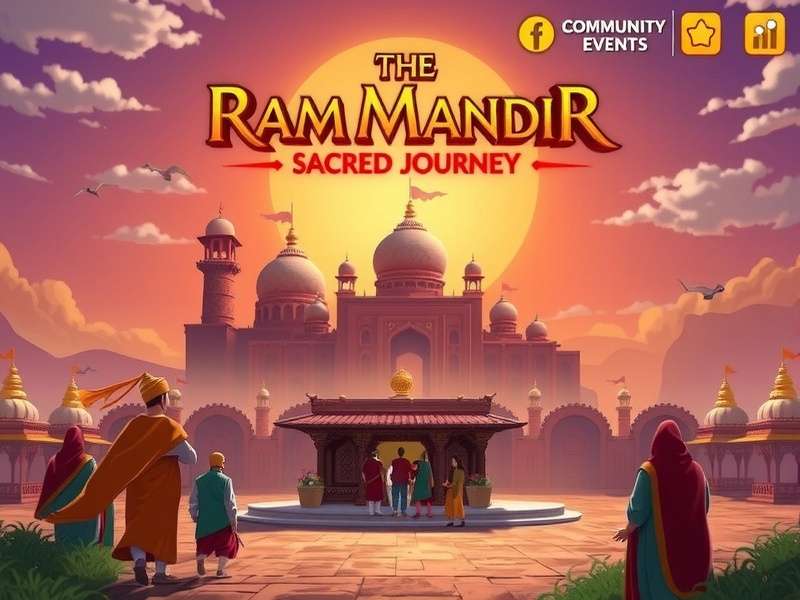 Ram Mandir Sacred Journey Game Screenshot
